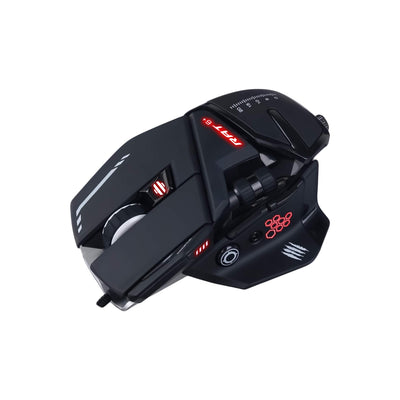 MadCatz R.A.T. 6+ Optical Gaming Mouse, Black