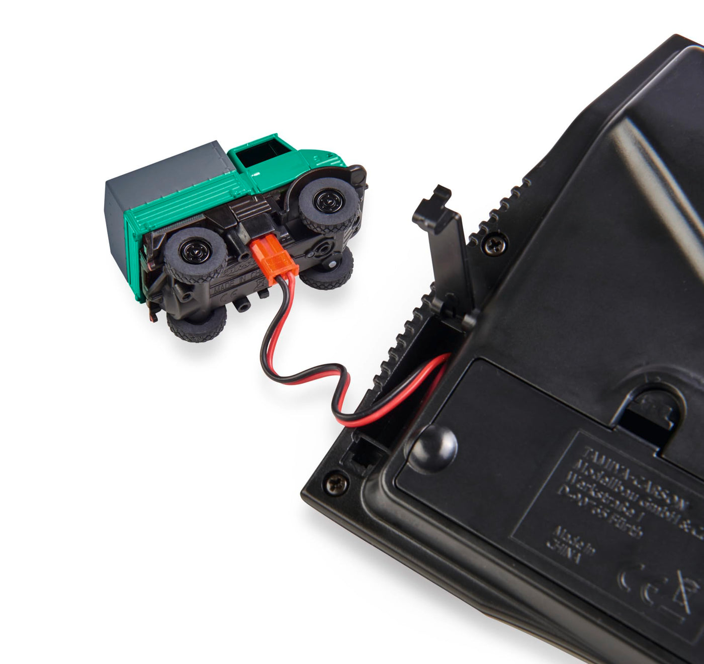 Carson 500504165 1:87 MB Unimog Forst mit Hänger 2.4GHz 100% RTR - Fahrfertiges Modell, RC Auto, H0 Auto,RC Modell,Diorama Fahrzeug