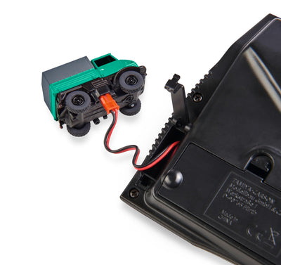 Carson 500504165 1:87 MB Unimog Forst mit Hänger 2.4GHz 100% RTR - Fahrfertiges Modell, RC Auto, H0 Auto,RC Modell,Diorama Fahrzeug