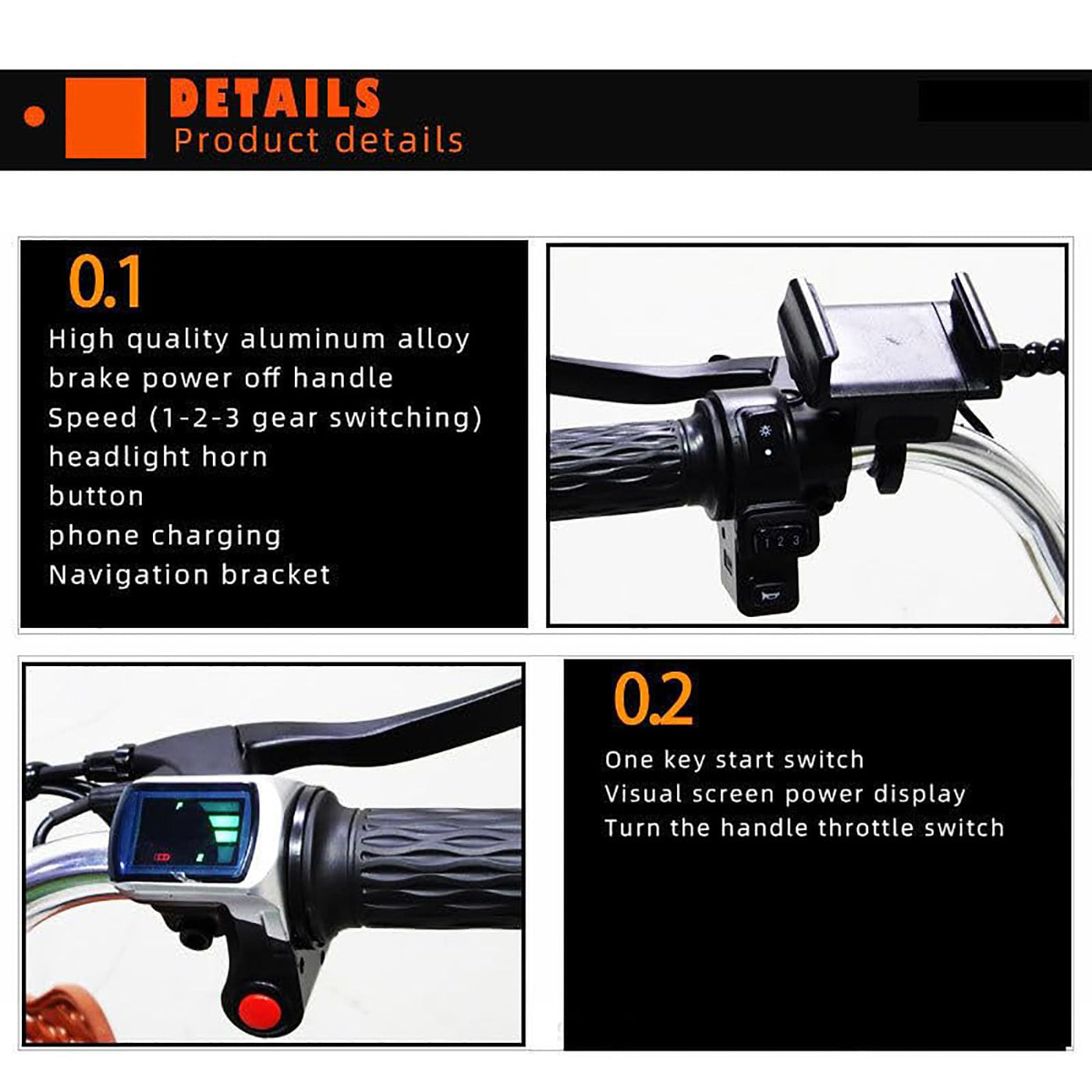 20″ Elektro Dreirad FüR Erwachsene, 7-Gang 3-Rad Elektrofahrrad, Mit Herausnehmbarem 48V 12Ah Akku (35–45 Km Reichweite), Verstellbarem Sitz (80–92 cm), Mit Scheinwerfer + Hupe B