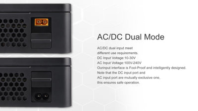 ISDT K2 Zip Lipo Akku Balance Ladegerät Entlader 1-8S AC 200W DC 500Wx2 20A Smart Charger für Life, Lilon, LiPo, LiHv/Pb/NiMH Akku Balance Ladegerät