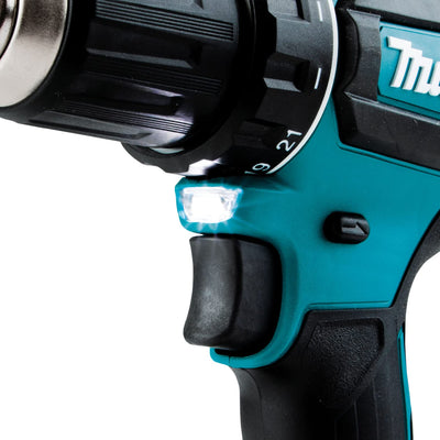 Makita DDF485RTJ Akku-Bohrschrauber 18, 0V, Blau/Silber