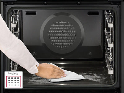 NEFF B54CR71N0, N 70, Smarter Einbau-Backofen, 60x60 cm, Made in Germany, Pyrolyse, Optimaler Zugriff mit Slide&Hide, Full Touch TFT-Display, Air Fry Funktion, Automatikprogramme, Soft Open, Edelstahl