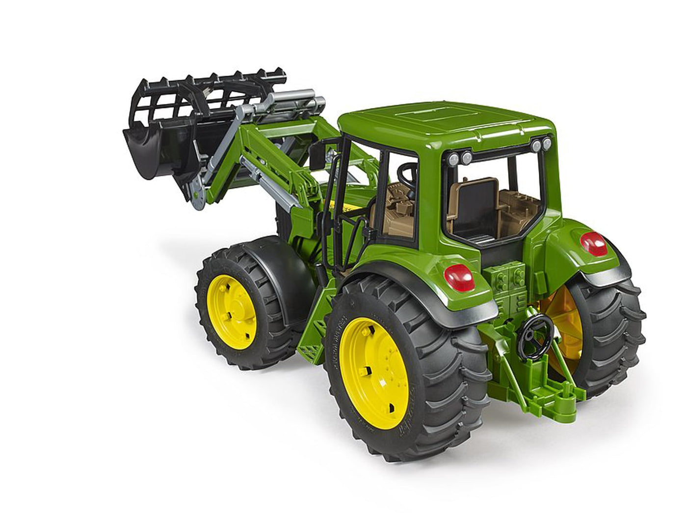 bruder 02052 - John Deere 6920 mit Frontlader - 1:16 Fahrzeug, Traktor, Trecker, Schlepper, Bulldog, Bauernhof, Landwirtschaft, Feldarbeit, Maschine, bworld, Spielzeug