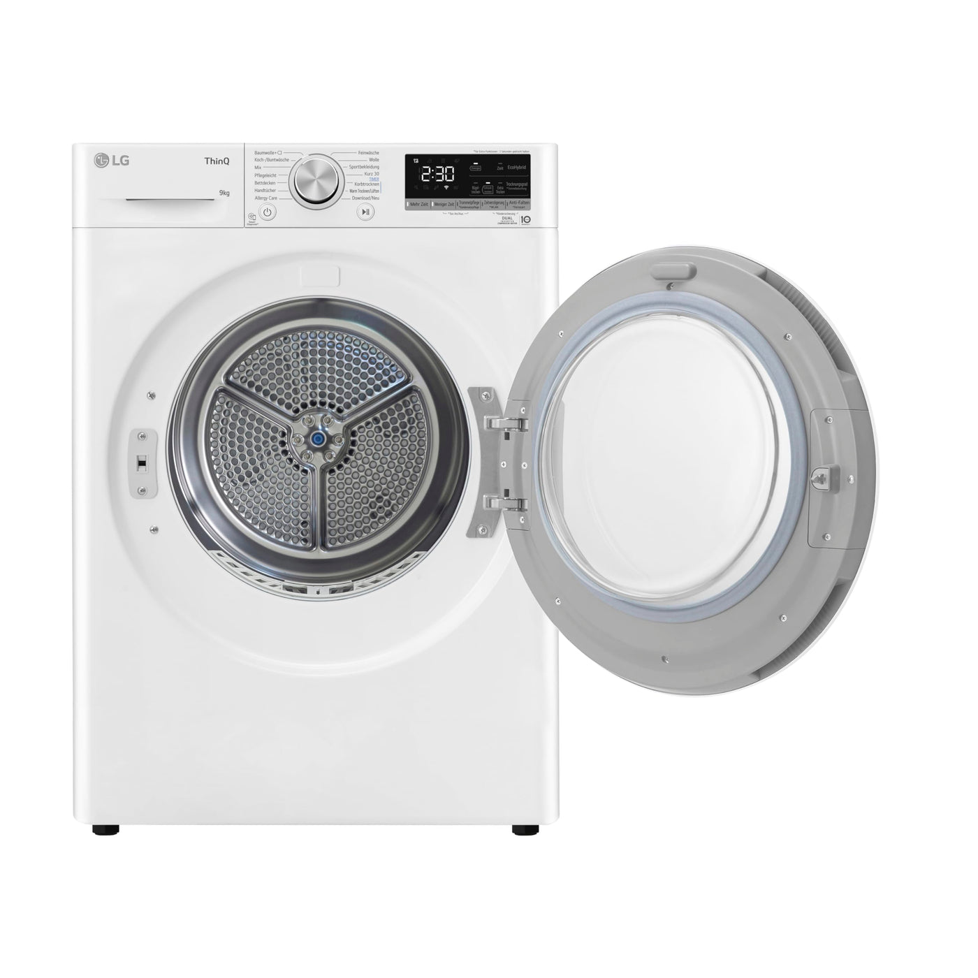 LG V9R09TC Wärmepumpen-Trockner 9 kg Kapazität, Sensor Dry, Allergy Care, Smart Diagnosis, Weiß