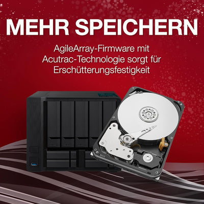 Seagate IronWolf PRO 4TB interne NAS Festplatte ST4000NE001 3,5 Zoll HDD SATA3