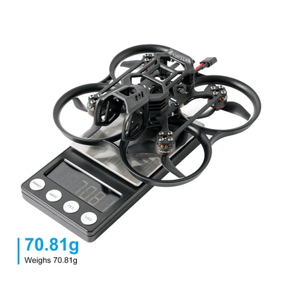 BETAFPV Pavo20 Pro Bürstenlos Whoop Quadrocopter mit HD Digital Halterung, kompatibel mit O4 Air Unit Pro, mit 1104 7200KV Motor, F4 2-3S 20A FC, COB LED-Streifen für FPV Freestyle Shooting