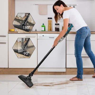 Akku Handstaubsauger,Akku Staubsauger für Makita 18V Batterie,10000Pa 4-in-1 Multifunktionaler Staubsauger, Bodendüse, 0.75 L Staubbehälter, für Zuhause und Auto, Tierhaare (ohne Batterie)