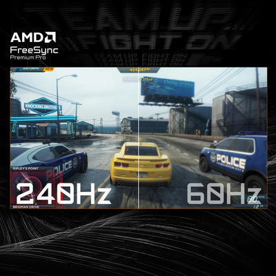 Gigabyte MO27Q2 27" OLED QHD Gaming Monitor - 2560 x 1440, 240Hz, 0.03ms, 250 cd/m², Display HDR True Black 400, HDMI 2.1, DisplayPort 1.4