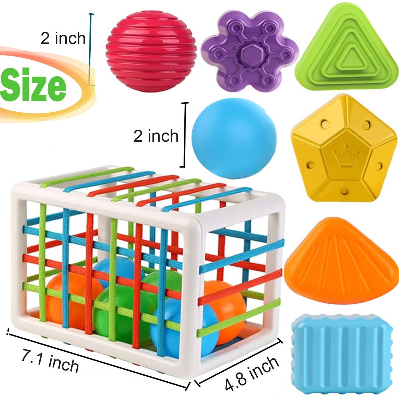 Montessori Spielzeug ab 1-3 Jahre, Spielzeug ab 1 Jahr Baby Spielzeug Motorikspielzeug ab 1-3 Jahre Kinder Spielzeug Jungen Mädchen Lernspiele ab 1 2 3Jahre Formensortierspiel Geschenke Mädchen Junge