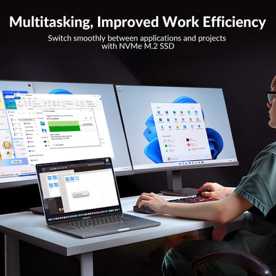 iDsonix M.2 SSD 1 TB, PCIe Gen3x4, Geschwindigkeit bis zu 3.100 MB/s, M.2 2280 NVME 1 TB SSD mit 3D NAND Flash und Kühlkörper, internes Solid State Laufwerk für Laptop, Desktop, Mini PC und Computer