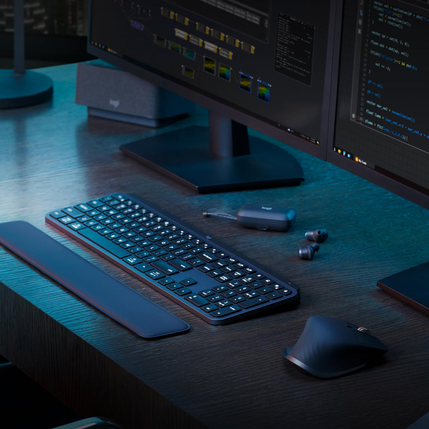 Logitech MX Keys S - Graphit, US QWERTY-Layout