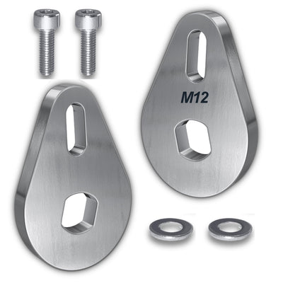 E Bike Power UK EBike Drehmomentarm Set Universal M12 Elektrofahrrad E Bike Hinterachse 6mm dick aus Edelstahl Anzug 250W 350W 500W 750W1000W 2000W Motoren