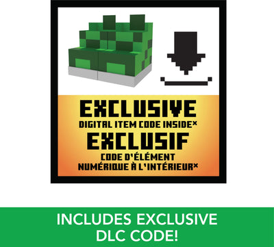 Mattel Minecraft explodierender ferngesteuerter Creeper mit Lichtern und Geräuschen, 10 Explosionspartikel, authentische Bewegungen wie im Spiel und DLC-Code, HRR48, [Mehrfarbig]