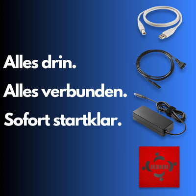 Gedikum Fujitsu IX500 ScanSnap USB High-Speed Cloud-fähiger Scanner für Dokumente, Fotos und Belege für Mac & PC – 1 Jahr Garantie – ADF mit Duplex-Scan-(Generalüberholt)