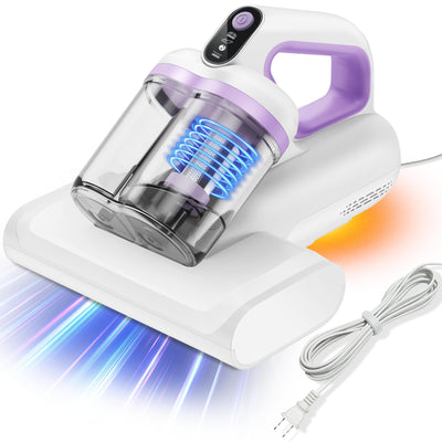 Boolean Cloud Milbensauger für Matratzen, Milbensauger mit UV Licht, 15Kpa Starke Absaugung Matratzenreiniger mit Heißer Wind, Hausstaubmilben Bekämpfen Sauger