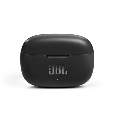 JBL Wave 200 TWS True-Wireless In-Ear Bluetooth-Kopfhörer in Schwarz – Kabellose Ohrhörer mit integriertem Mikrofon – Musik Streaming bis zu 20 Stunden – Inkl. Ladecase