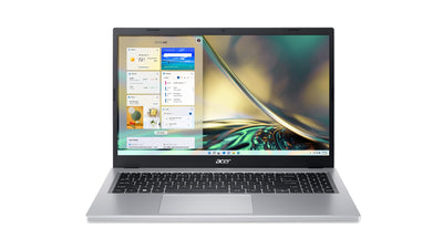 Acer Aspire 3 (A315-24P-R9JA) Laptop | 15.6 FHD Display | AMD Ryzen 5 7520U | 16GB RAM | 512GB SSD | AMD Radeon Graphics | Windows 11 | QWERTZ Keyboard | Silver