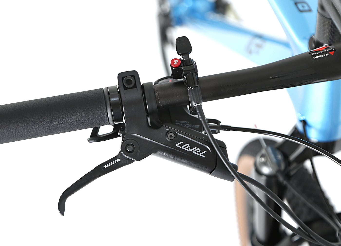 ICE MT10 Mountainbike, Rahmen aus Carbonfaser, 29 Zoll, 12 V, Farbe: Schwarz (19 Zoll)