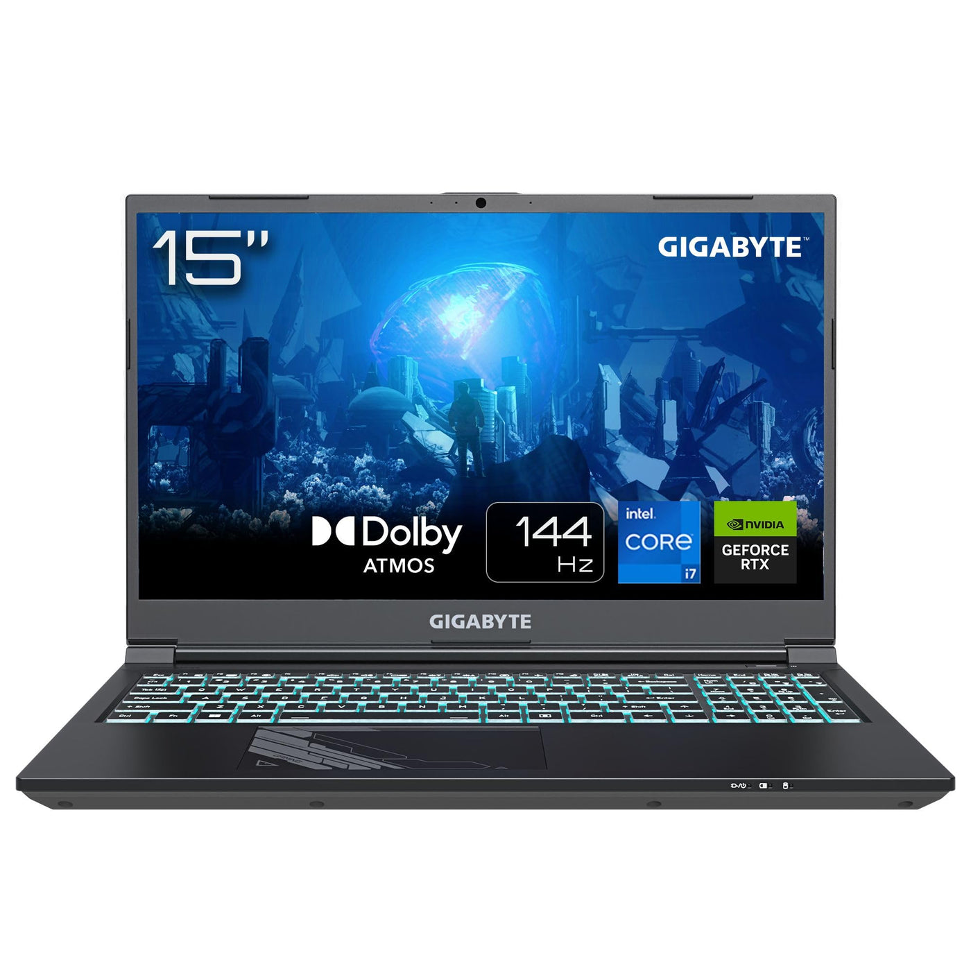 GIGABYTE G5 Gaming Laptop | 15,6" 144Hz IPS Display | Intel Core i7 13620H | Nvidia GeForce RTX 4050 | Windows 11 | G5 MF5-H2DE354KH