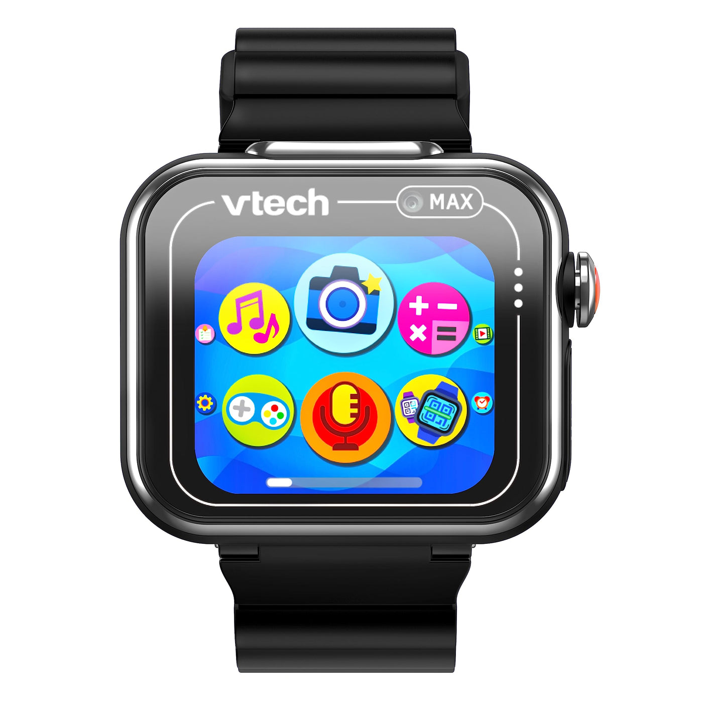 Vtech KidiZoom Smart Watch MAX in Schwarz – Kinderuhr mit Duokamera für Fotos und Videos, zahlreichen Spielen, abwechslungsreichen Funktionen u. v m. – Für Kinder von 5-12 Jahren