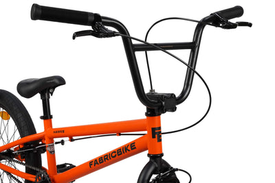 FabricBike Hawks - 20' BMX-Rad, leichtes Freestyle-Rad für 6- bis 13-Jährige, 360-Grad-Rotor, 3 Farben erhältlich. (Matte Orange)