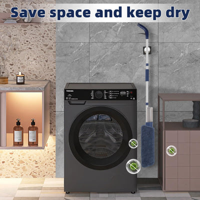 Bodenwischer mit Sprühfunktion，360 Grad Rotierender Sprühwischer mit 3 Waschbaren Mikrofaser Pads，500ML Wassertank，1*Mop-Halter，Wischmopp für Schnelle Reinigung Hartholz, Marmor, Laminat, Fliesen