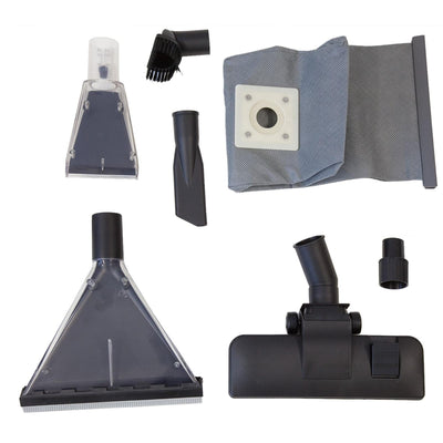 Albatros Waschsauger Polster HYDRO 7500 + 1l Reinigungs-Shampoo - 4in1 Polsterreiniger Gerät Beutellos + Teppich-Reinigungsmaschine, 5-tlg Komplett-Set - Note: Sehr Gut 1,2 (11/2023)