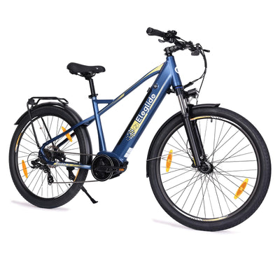 Eleglide C1/C1 ST E Bike mit Mittelmotor, 27,5 Zoll 70 Nm Elektrofahrrad für Damen und Herren, 250W E-Bike, 14,5 Ah Lithium-Akku, Shimano 7 Gänge Trekking Ebike, cityräder 25km/h bis zu 150KM (C1)