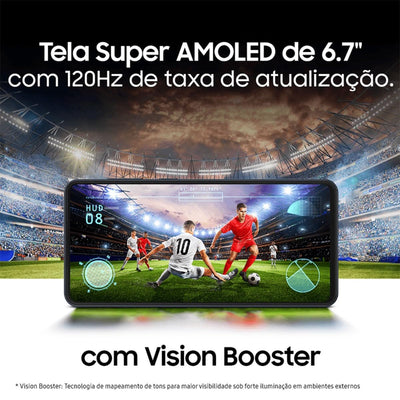 Smartphone Samsung Galaxy M55 5G 6,7" Octa Core 128 GB Nero 8 GB RAM