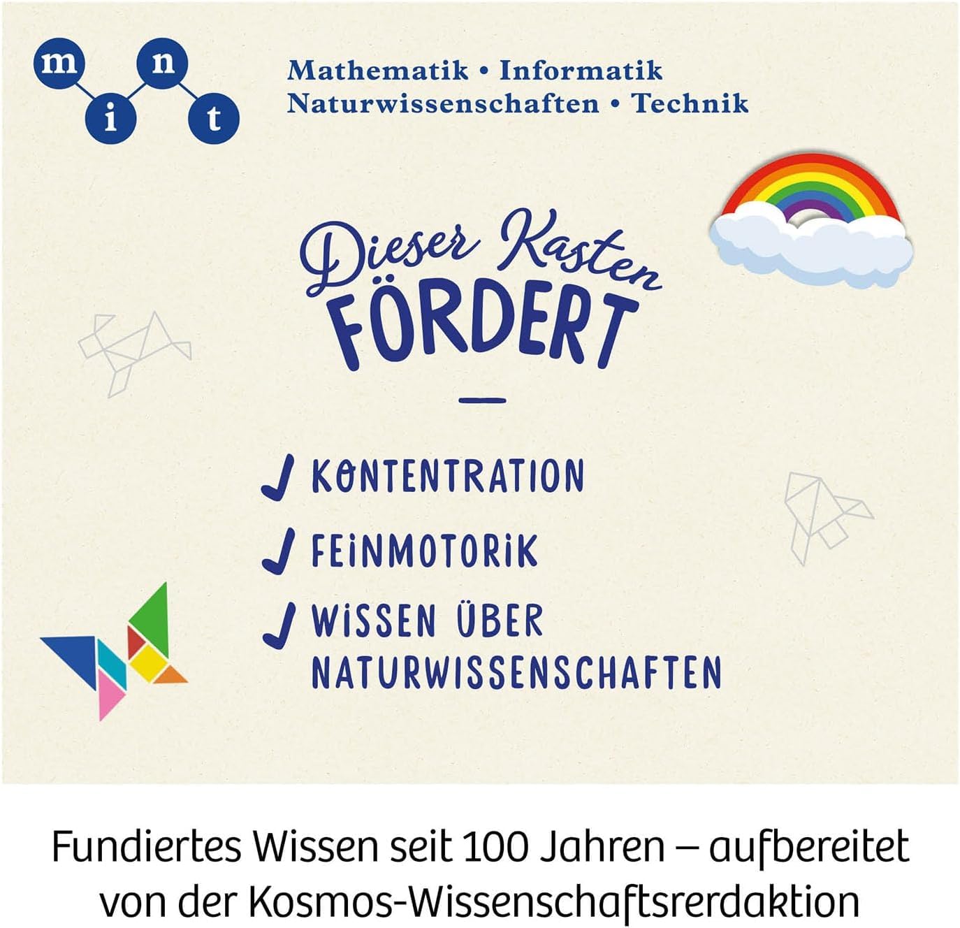 KOSMOS 602383 Vorschul-Labor - Experimente für Vorschulzeit, Experimentierkasten für Kinder ab 5 Jahren, Experimentierkasten für Vorschulkinder