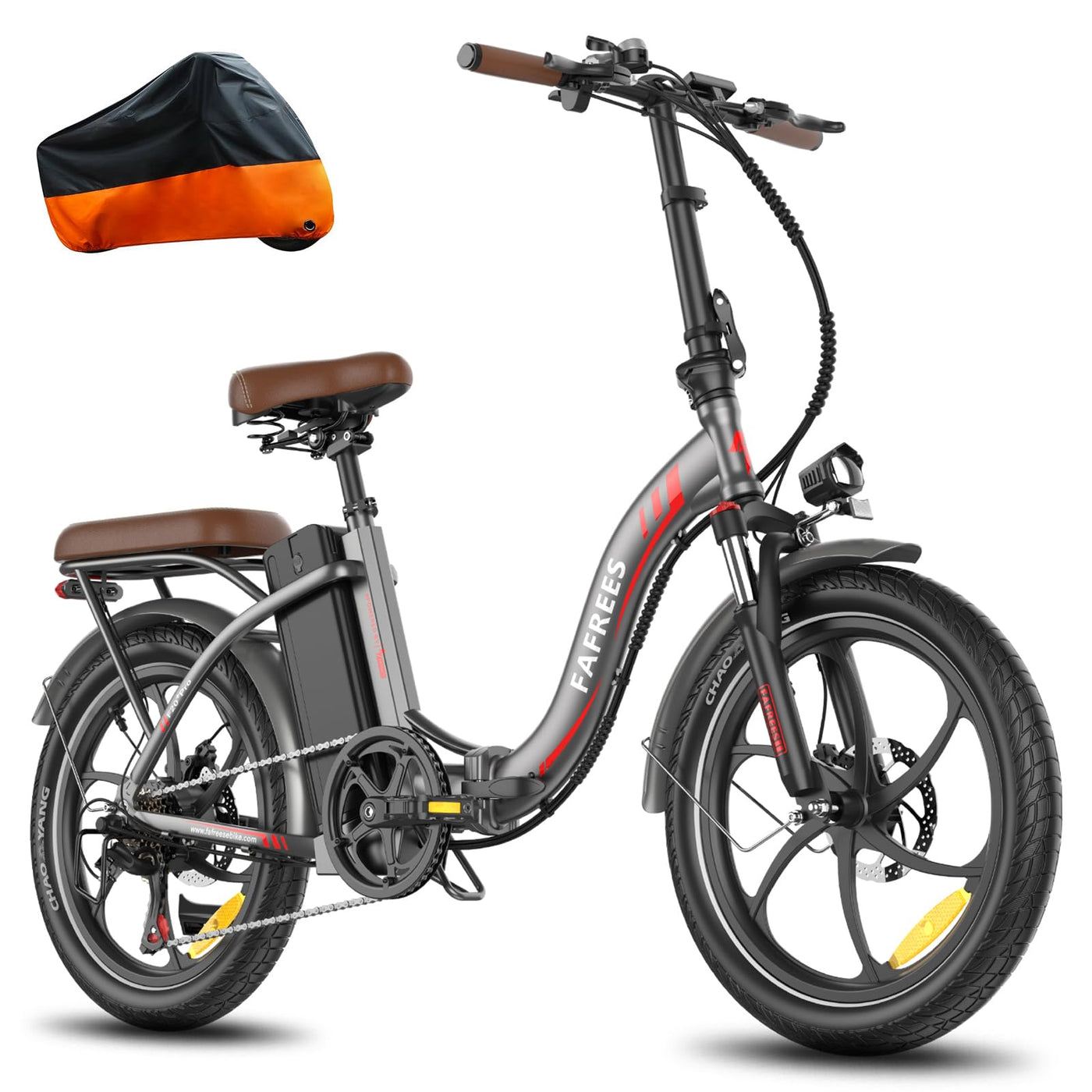 Fafrees 2025 F20+ PRO E Bike Klapprad 20 Zoll 810Wh [ Offiziell ] Herren Damen Fatbike 22,5AH Akku, Elektrofahrrad 250W, Fat Ebike 20°, E-Mountainbike Erwachsene 25km/h, Elektro Fahrrad 140kg
