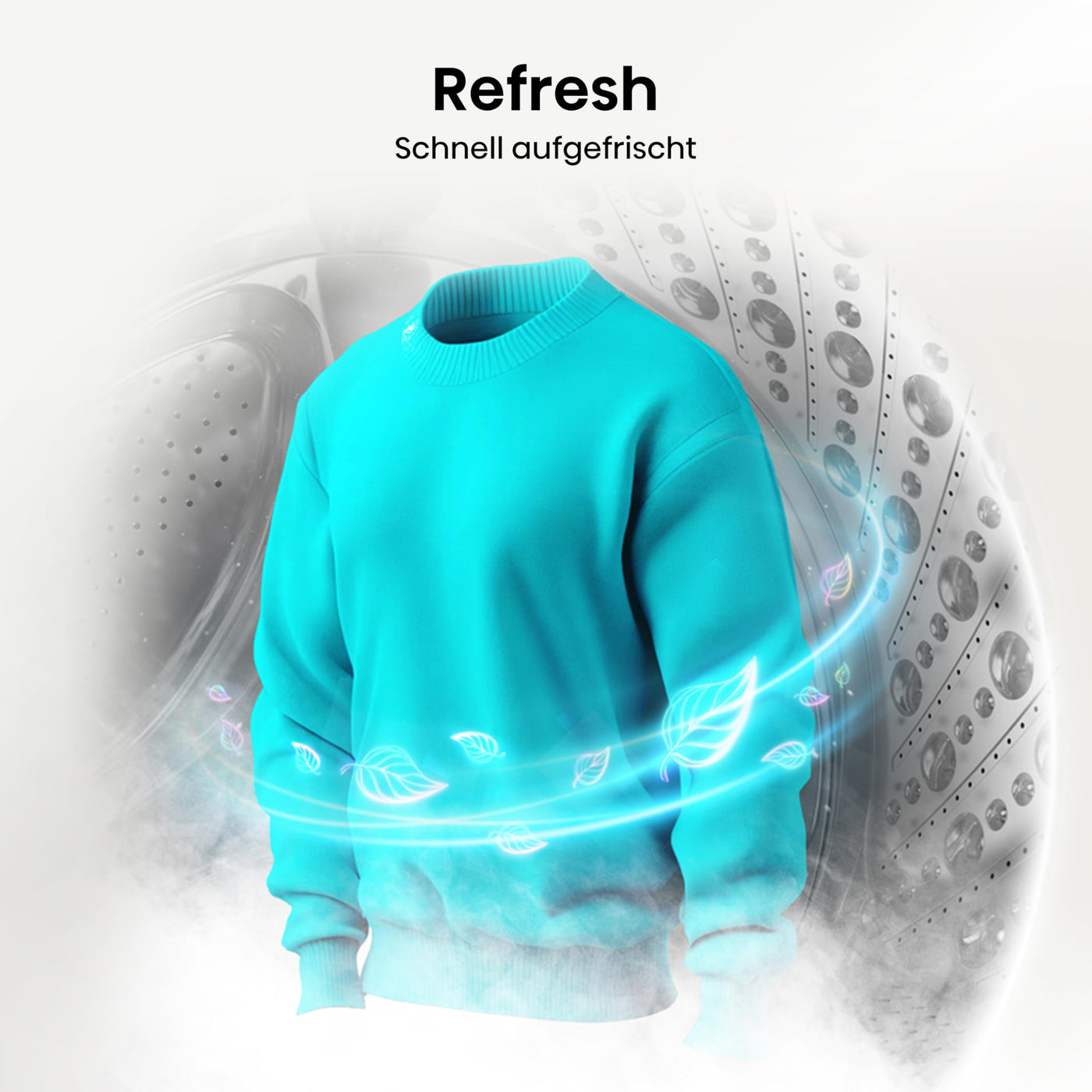 Hisense DH3S802BW3, 8KG, Kondensation mit Wärmepumpe, 16 Programme, ConnectLife, TwinAir, Weiß, Energieeffizienzklasse C