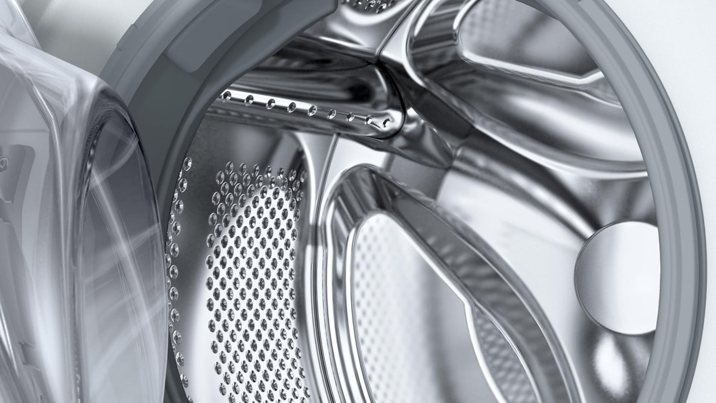 Siemens WM14N223 Waschmaschine iQ300, Frontlader mit 7kg Fassungsvermögen, 1400 UpM, speedPack L, LED-Display,Outdoor-Programm, Weiß, 60cm