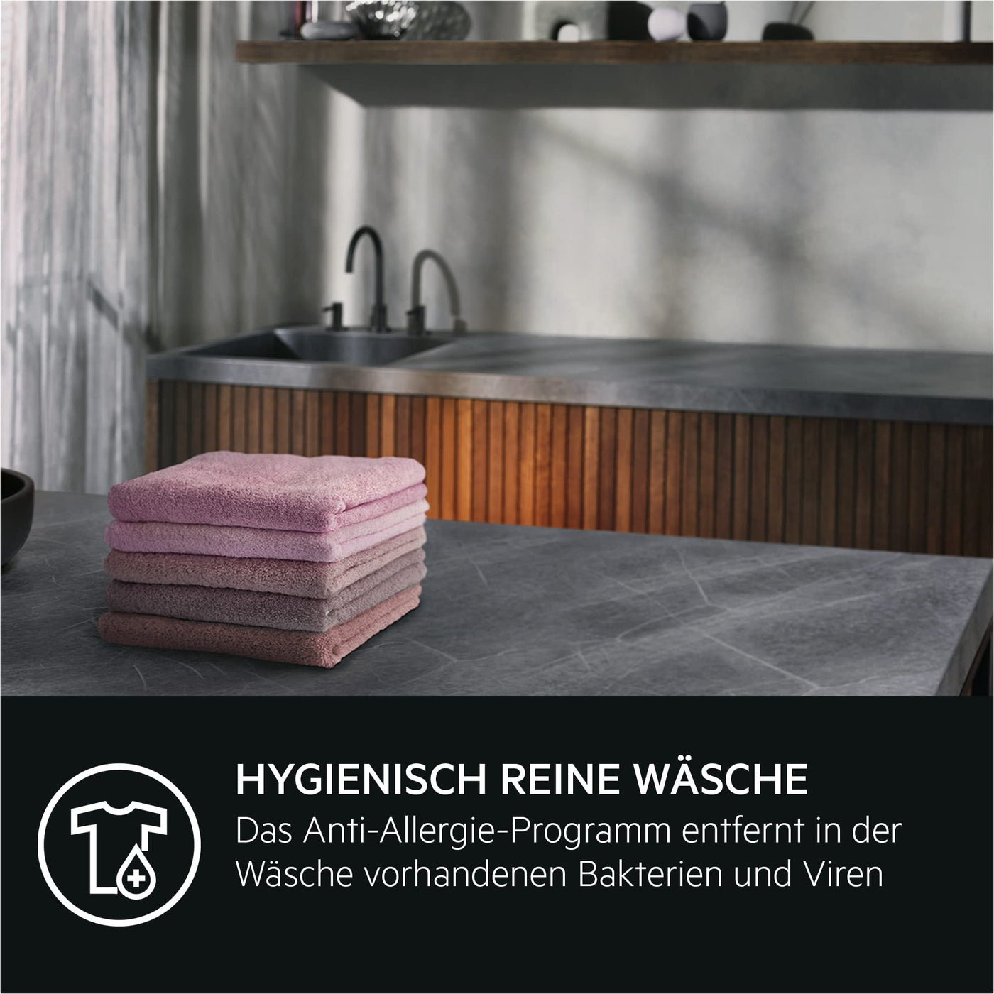 AEG LWR9W80600 / Wifi Waschtrockner mit Wärmepumpe / SensiDry – schonend und energiesparend / 10 kg Waschen / 6 kg Trocknen / C / Mengenautomatik / ProSteam® - Auffrischfunktion / 1600 U/min