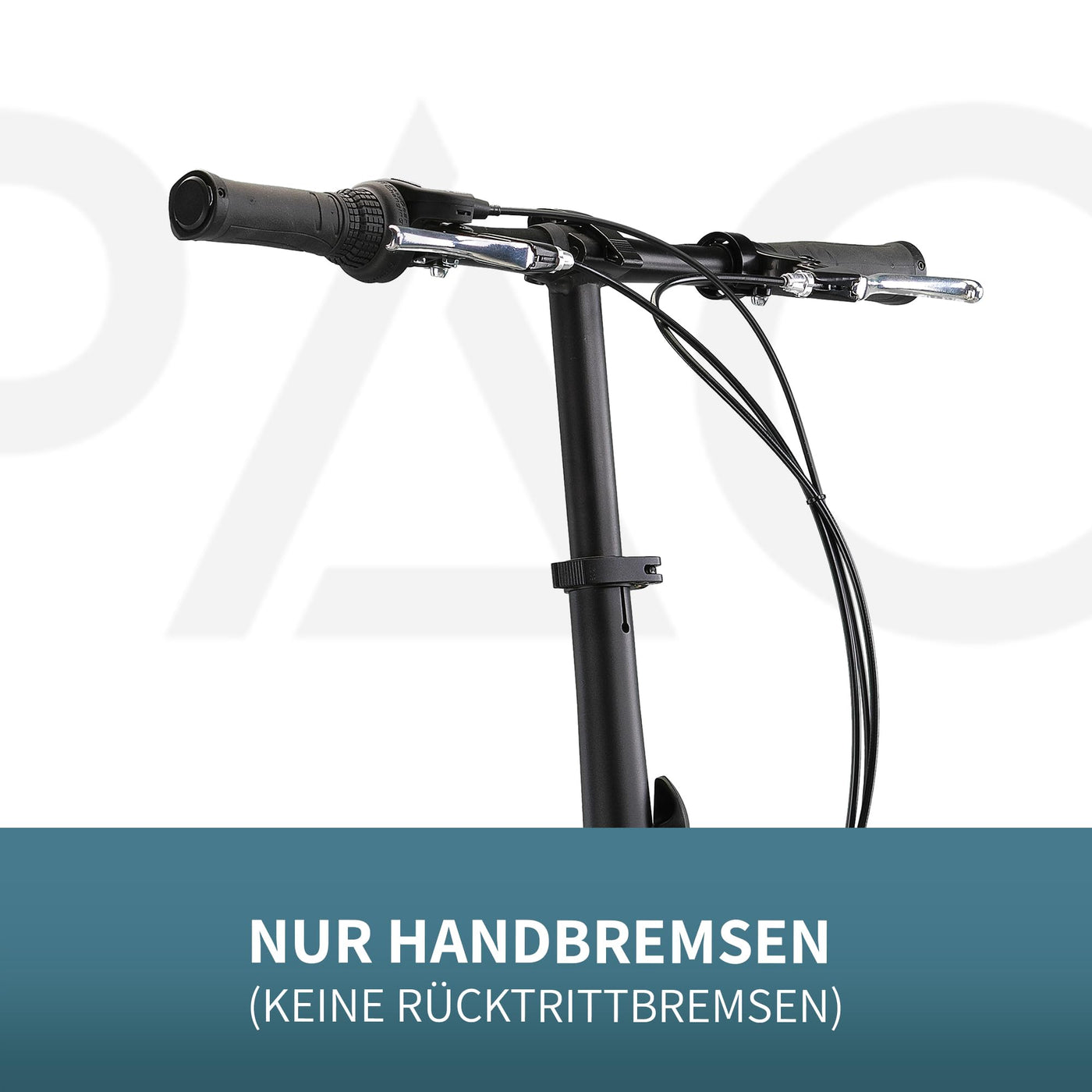 PACTO SIX - Hollandrad Hochwertiges Klappfahrrad 27cm Aluminiumrahmen Bike 20 Zoll Aluminiumräder Bicycle, 6 Speed Shimano Gänge Faltrad Klapprad Fahrrad Klappfahrrad Für Erwachsene Blau (Schwarz)