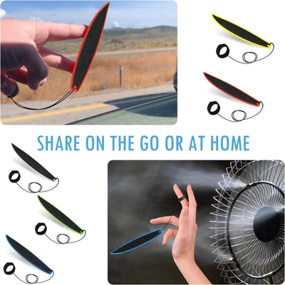 5 Stück Finger Surfboard,Finger Skateboard,Fingerskateboard,Mini Finger Surfbrett,Tragbare Fingerboard,Kreativ Finger Skateboard,Kinder Finger Surfboard,für Kinder Jugendliche Erwachsene Surfer, 5 Far