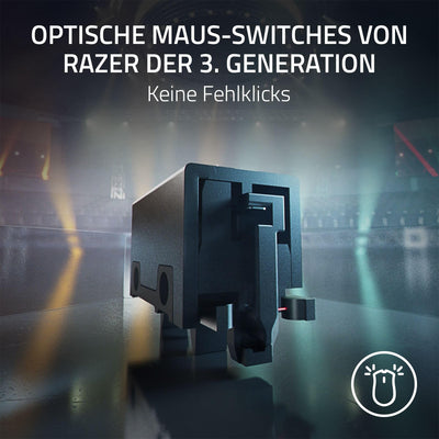 Razer DeathAdder V3 Pro - Leichte kabellose Ergonomische Esports-Maus (63g Leichtes Design, Focus Pro 30K Optischer Sensor, Mausschalter Gen-3, HyperSpeed Wireless) Faker-Edition