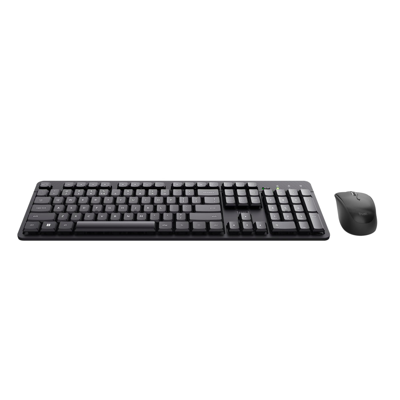 Trust ODY II Niederländisches QWERTY-Layout Tastatur und Maus Set Kabellos