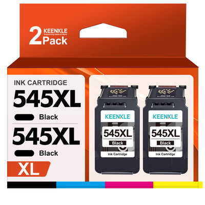 PG-545XL 545 XL Schwarz Druckerpatronen für Canon PG 545 XL 545XL, für Canon Pixma TS3450 MG2550S MG2555S TR4550 TR4551 TS3150 TS3151 MG2950 MG3050 MX490 MX495 iP2850 MG2450 MG3053 Druckers (2er-Pack)