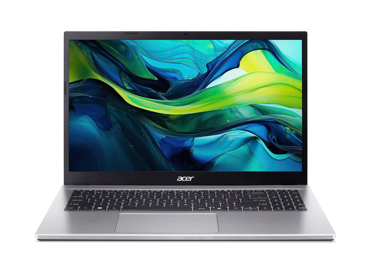 Acer Aspire Go 15 (AG15-42P-R8SZ) Laptop | 15,6" FHD IPS Display | AMD Ryzen 7 5825U | 16 GB RAM | 512 GB SSD | AMD Radeon Grafik | Windows 11 | QWERTZ Tastatur | Silber