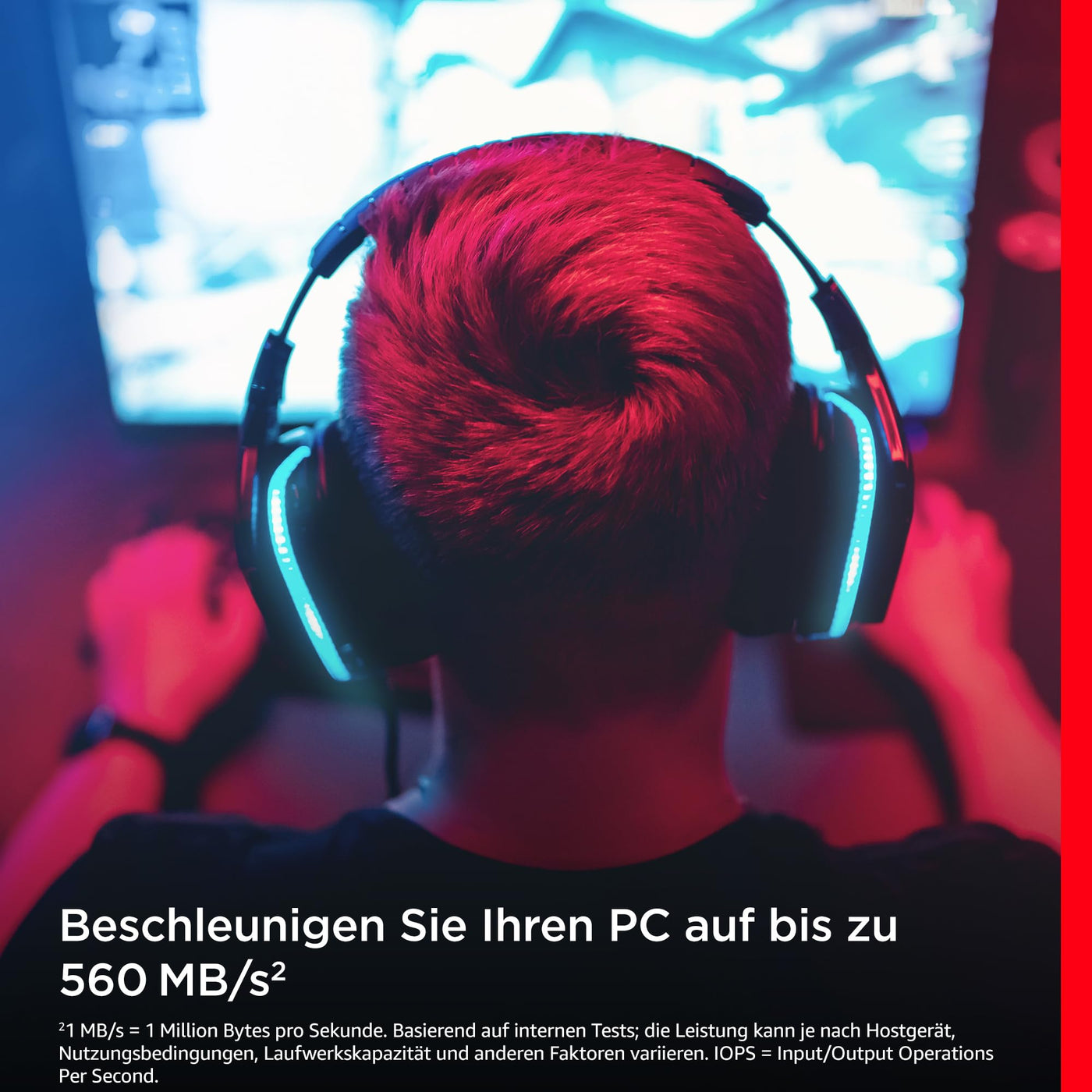 SanDisk Ultra 3D SSD 2 TB SSD interne SSD Festplatte (SSD intern 2,5 Zoll, stoßbeständig, 3D NAND-Technologie, n-Cache 2.0-Technologie, 560 MB/s Übertragungsraten) Schwarz