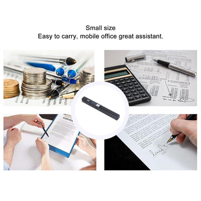 Mobiler Scanner, Tragbarer 8,27 Zoll Handscanner Dokumentenscanner für Unternehmen, Fotos, Bilder, Quittungen, Bücher, Fotoscanner für A4 Dokumente, JPG/PDF Format, BIS zu 900 DPI (Schwarz)