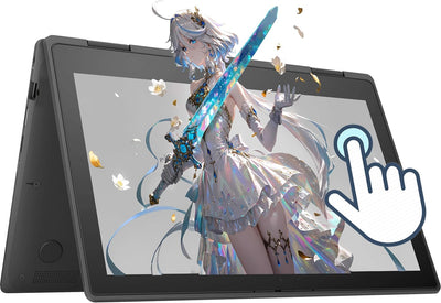 HP ProBook X360 11 G6 EE, 2 in 1 Touchscreen Business Laptop, 11,6-Zoll Notebook, Intel Core i5-10210U, 8GB RAM, 256GB SSD, US-Tastatur, Windows 10 Pro (Generalüberholt)