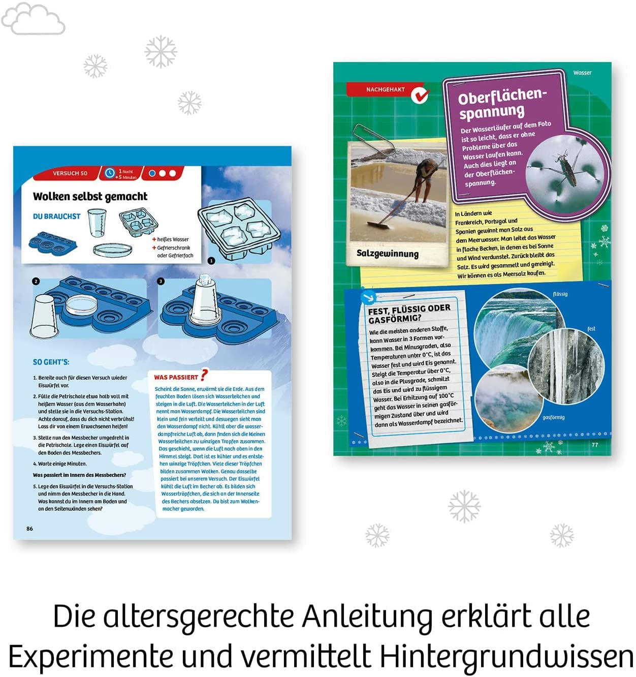 KOSMOS 636111 Schülerlabor 1. und 2. Klasse, Grundschule, spannende Experimente zu Natur und Technik, Lernen mit Spaß, am Lehrplan der Schule orientiert, Experimentierkasten für Kinder ab 6-9 Jahre