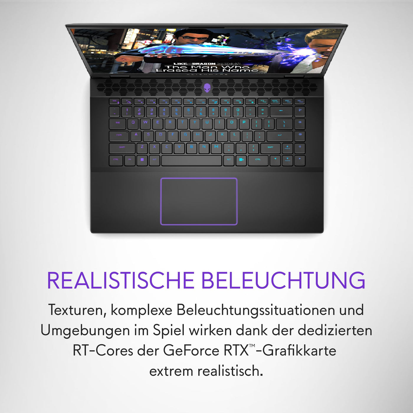 Alienware m16 R2 Gaming Laptop - 16" QHD+ 240Hz, Intel Core Ultra 7 Series 1, 16GB RAM, 1TB SSD, NVIDIA GeForce RTX 4060, Windows 11 Home, German AlienFX Keyboard - Dark Metallic Moon