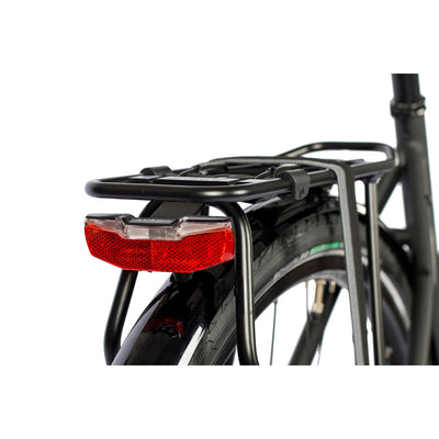 Airtracks Damen Trekking Fahrrad 28 Zoll Trekkingbike TR.2830 Trekkingrad Bike City 24 Gang Shimano ALIVIO RD-M3100 SGS Kettenschaltung Nabendynamo Schwarz Matt - Damen 48cm Körpergröße 155-170cm