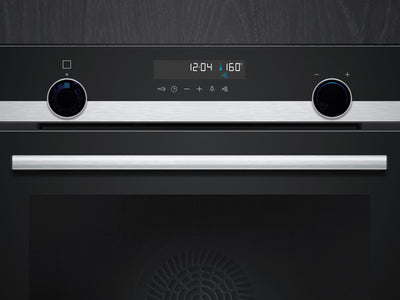 Siemens HB578GBS3, iQ500, Einbau-Backofen 60 x 60 cm, activeClean Pyrolyse Selbstreinung, TFT-Display, 3D Heißluft, Schnellaufheizung, cookControl40 Automatikprogramme, softMove, Edelstahl