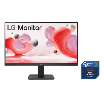 LG Full HD Monitor 24MR400-B.AEUQ - 24 Zoll, IPS Panel, FreeSync, VESA FDMI, 100Hz, Schwarz