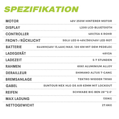 DERUIZ E-Bike 28 Zoll E Bike Damen Elektrofahrrad Herren Pedelec Citybike, 250W/48V/13,4AH 40N.m BAFANG Motor, Trekking Ebike Cityrad für Damen, 25km/h, QUARTZ Grey